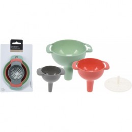 EMBUDO PLASTICO SET 4UDS...