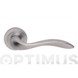 MANILLA ROSETA 850 CROMO MATE