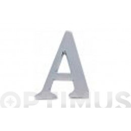 LETRA "D" LATON/75 CROMO MATE