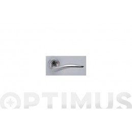 MANILLA ROSETA 858 INOX MATE