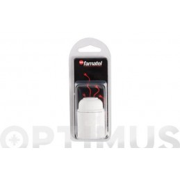 PORTALAMPARAS LISO E-27 BLANCO