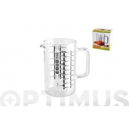 JARRA MEDIDORA VIDRIO 0,6 L