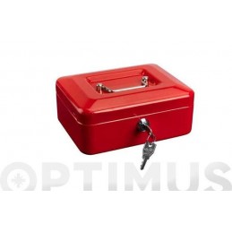 CAJA CAUDALES SUPER 3 ROJO