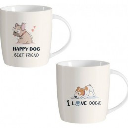 MUG PERRO CAJA REGALO 35 CL...
