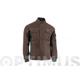 CHAQUETA FLEX MARRON TALLA S