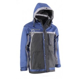 PARKA TRICOLOR MANGAS...