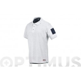 POLO MIMETIZADO BLANCO TALLA S