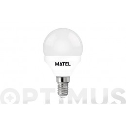 BOMBILLA LED ESFERICA   E14...