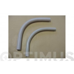 CURVA ROSCADA GRIS (20 UDS)...