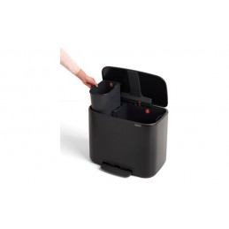 CUBO BO PEDAL BIN NEGRO...