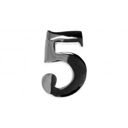 NUMERO LATON 100 MM 5 CROMO...