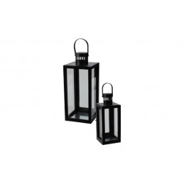 LAMPARA JARDIN NEGRA 2 UDS