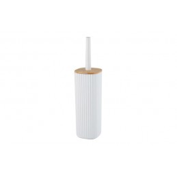 ESCOBILLERO WC BLANCO BAMBU