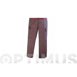 PANTALON 2 BOLSILLOS GRIS T 38
