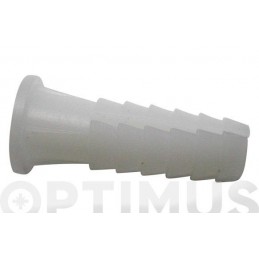 TACO PLASTICO BLANCO 10...