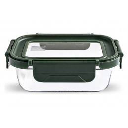 CONTENEDOR VIDRIO RECTANGULAR
