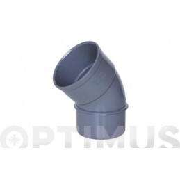 CODO EVACUACION PVC M-H
