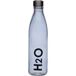 BOTELLA AGUA H2O 1 L AZUL