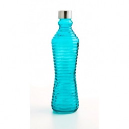 BOTELLA CRISTAL 1 L AZUL...