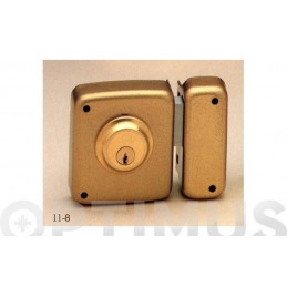 CERRADURA SOBREPONER 11- 8 D