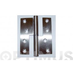 PERNIO INOX CANTO RECTO...