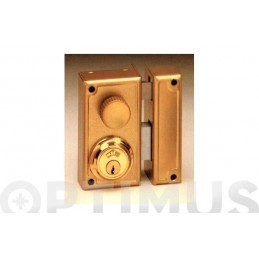 CERRADURA SOBREPONER 34- 6 D