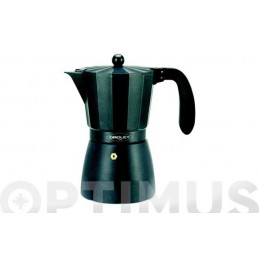 CAFETERA NEGRA TOUAREG 6 TAZAS