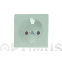 TAPA BASE ENCHUFE 2P + TT...